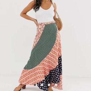 Free People Hidden Earth Maxi Skirt